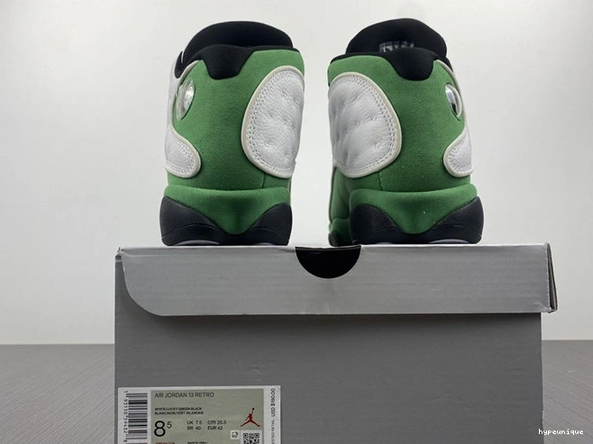 HYPE DB6537- 13 Green White Retro Jordan 4172 Trendy Lucky 1014